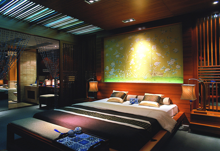 富贵中式风格卧房